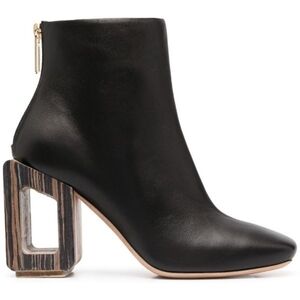 Nicholas Kirkwood Leather JOAQUIM 85mm hollow-heel boots